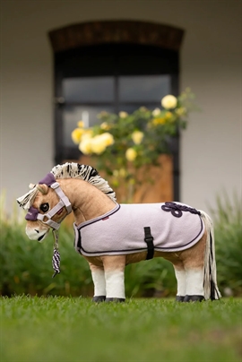Mini Toy Pony fleecedækken - Lilla - LeMieux